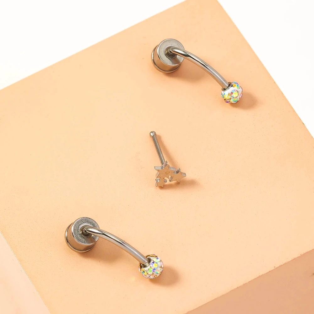 Fashion Piercing In Body Jewelry Nose Ring Women Accessories  Stainless Steelmagnet piercing jewelry