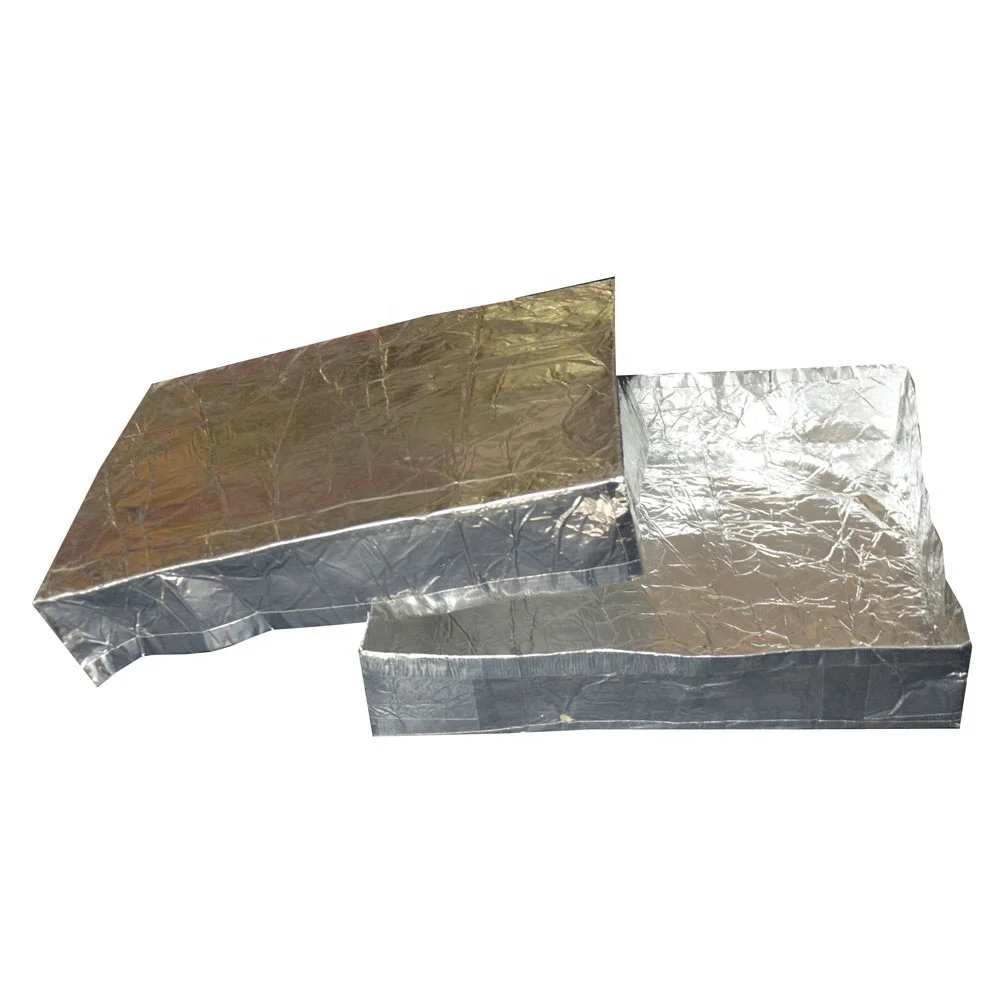 Теплостойкость керамический бумажный кирпич, покрытый Al. Фольга