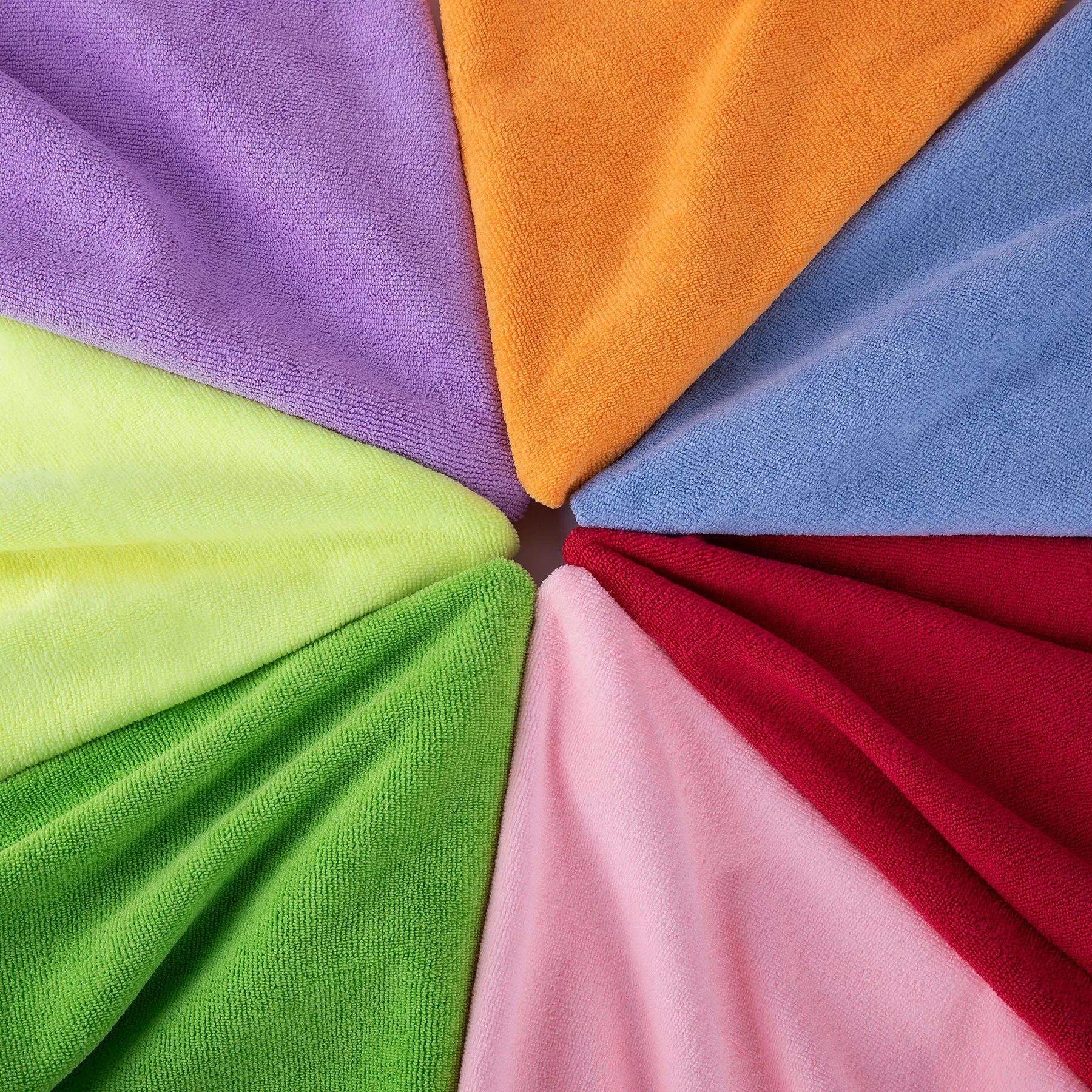 40X40CM 300GSM microfiber towel set lint-free non-stick oil dish towel rags effective clean kitchen cleaning cloth for car shop