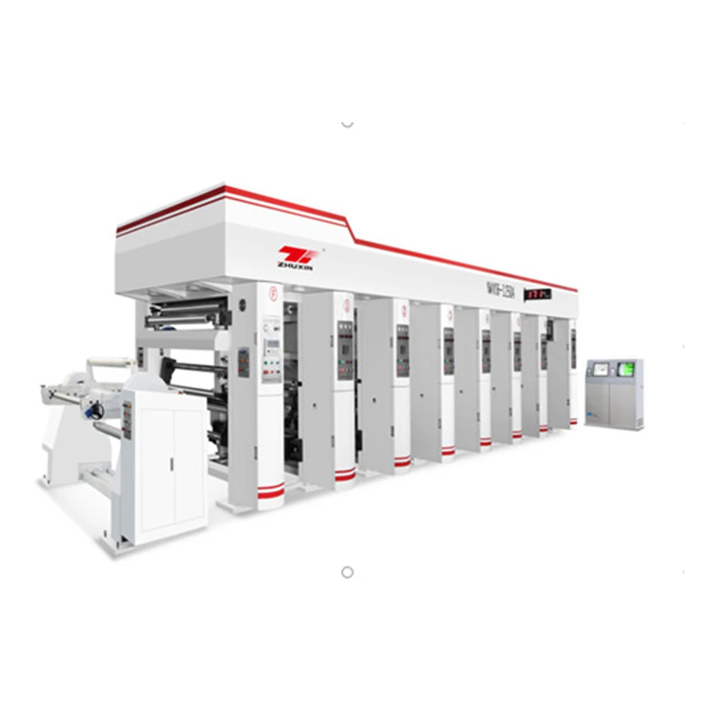 Pet Film Roto-gravure Printing Machine Rotogravure Printing Machines Full Automatic 8 Color Price 6 Colors 150m/min 170m/min
