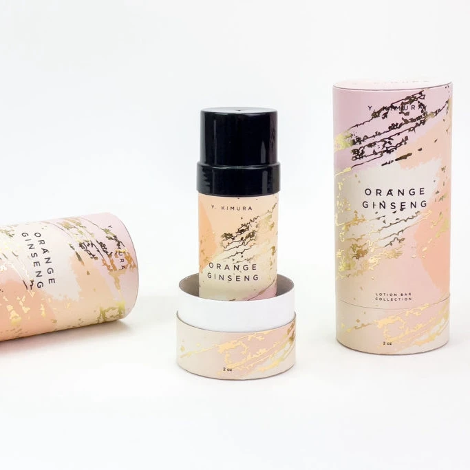 Custom Logo Hat Box Luxury Perfume Cylinder Packaging Small Round Shaped Rigid Gift Boxes with Lid