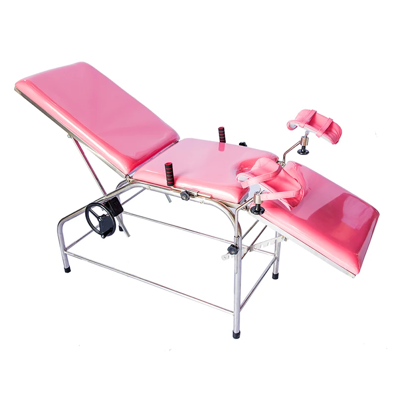 Factory Price Manual Type Obstetric Labour Beds Gynecological Delivery Bed