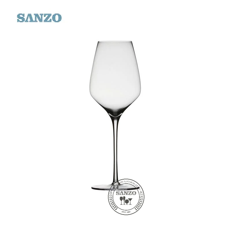 High quality  handmade blown crystal glassware  goblet red wine glasses