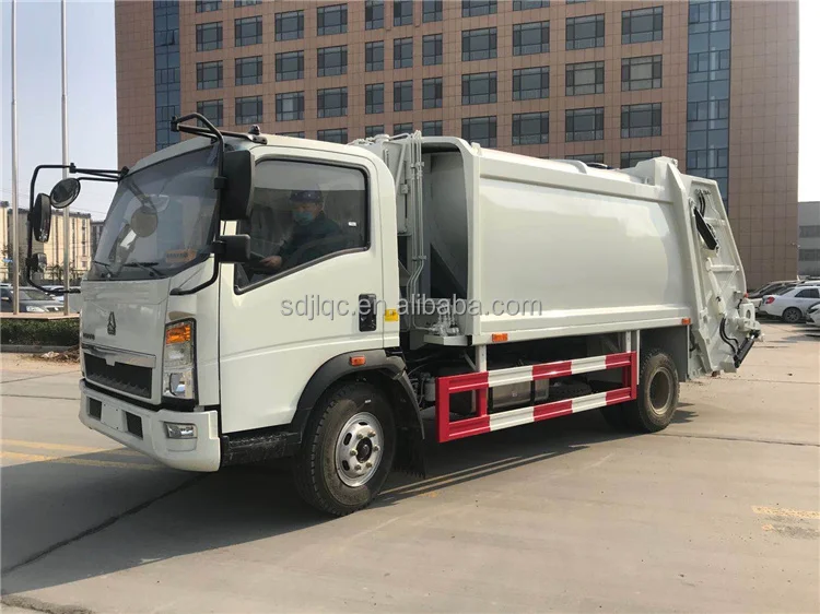 Sinotruk howo легкие мусоровоз 4x2 6 колеса 7 тонн 8 уплотнитель для