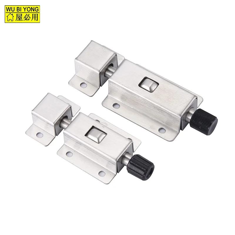 Factory Wholesale Stainless Steel Latches Barrel Door Lock Tower Bolt