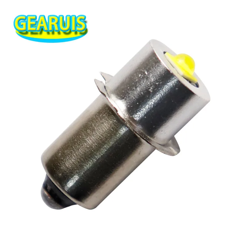 3W 6V to 24V P13.5S Flashlight LED Bulb 3535 130MA 1.56W E10 BA9S T4W led Maglite Work Lights Flashlight Torches Bulb