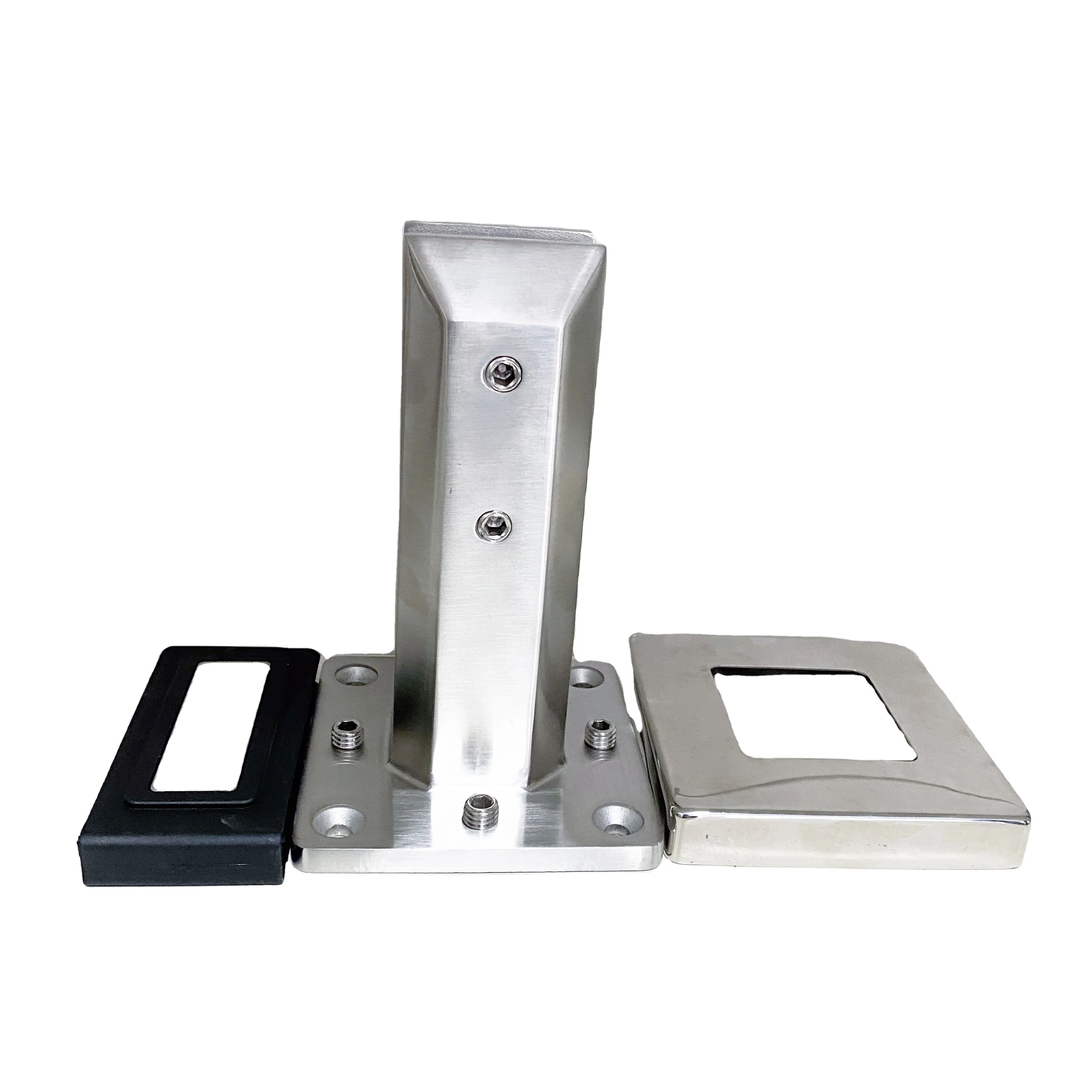 Railing Clamp Glass Clip Floor Standing Stairs Pool Spigots Balustrade