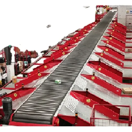 vertical sorter  cross belt conveyor for  express/ parcel/ mail  sorting