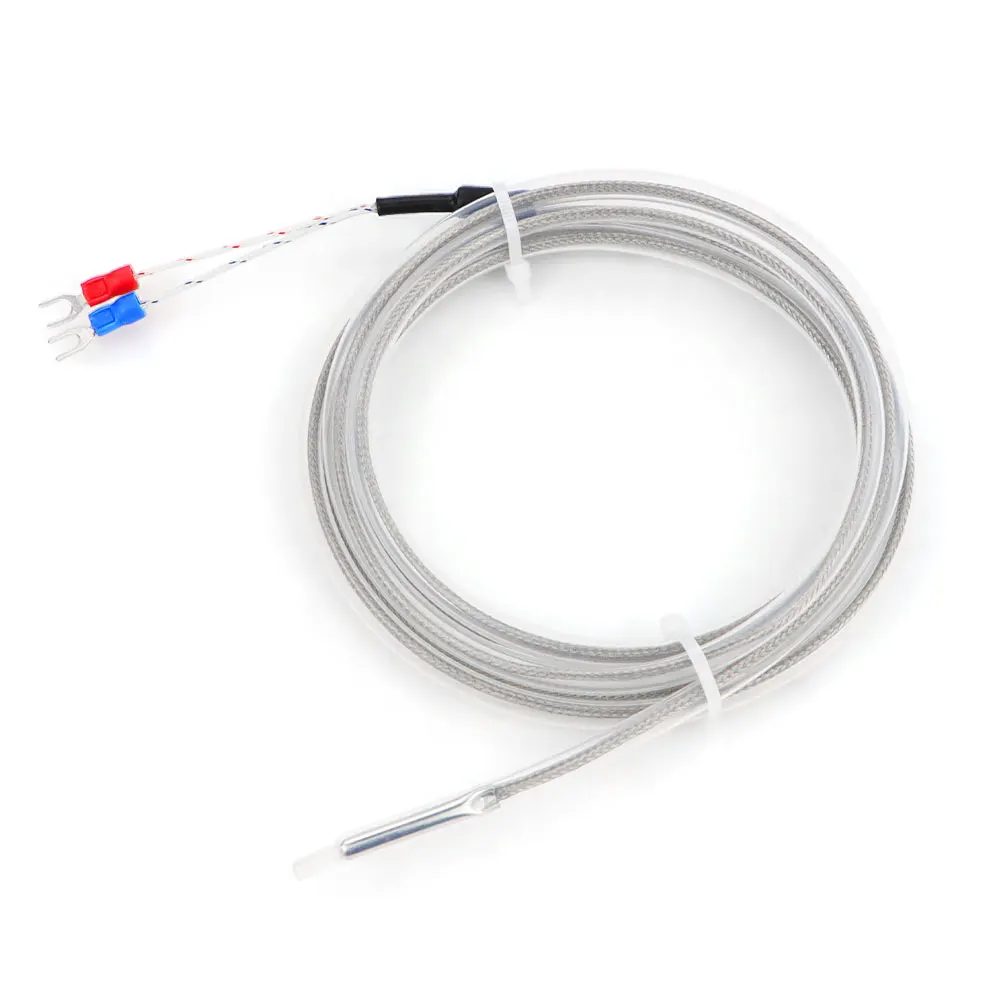 thermocouple waterproof anticorrosive K /PT100 acid and heat resistant Temperature sensor