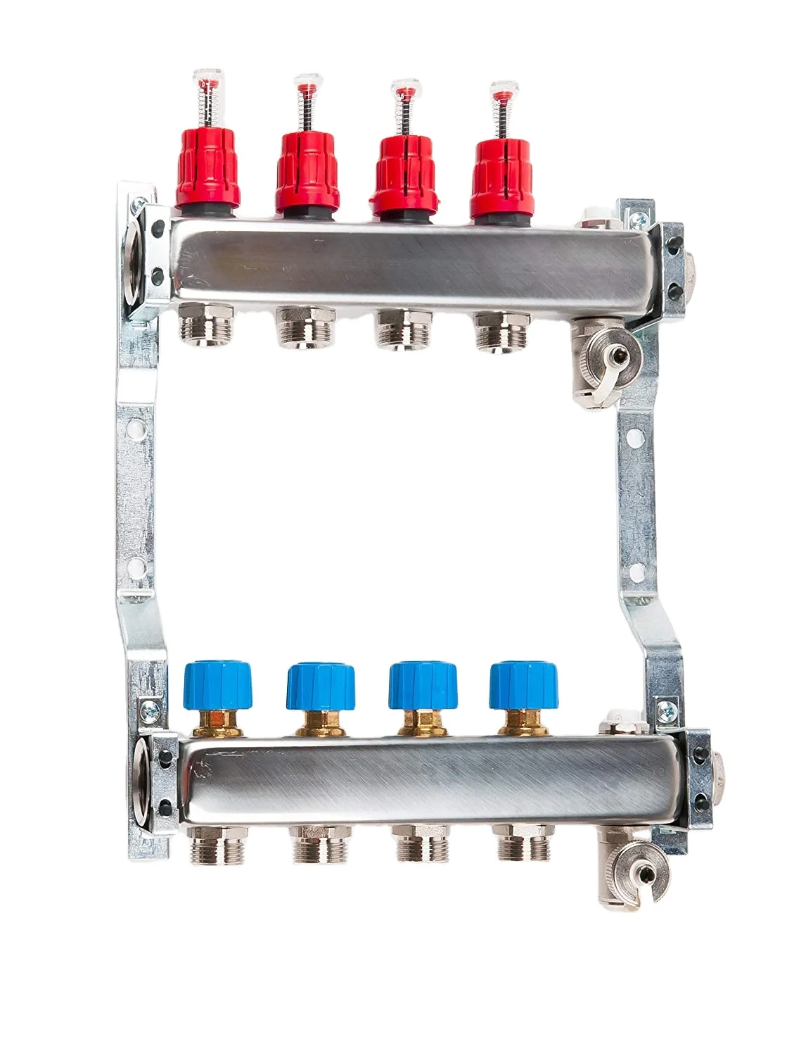 Afulise 7 ways stainless steel water distributor water collector for underfloor heating