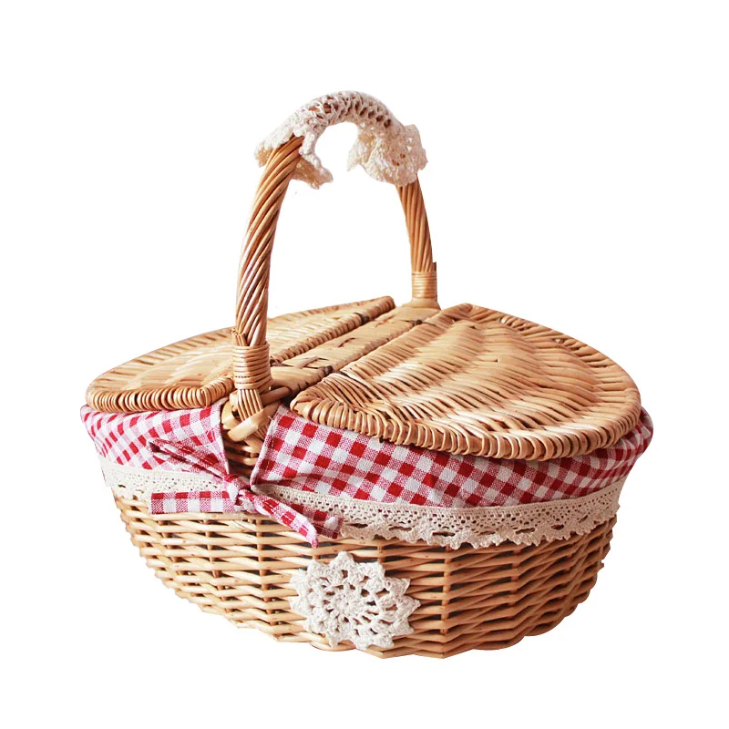 SanWei Minimalist Style Gift Baskets In Bulk Wicker  Picnic Basket  Wicker Baskets