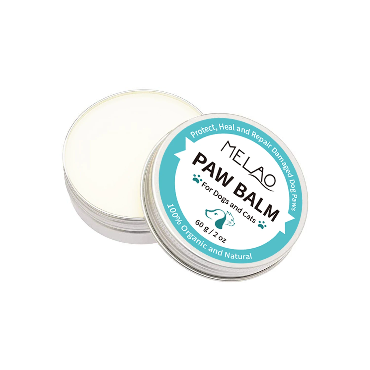 Natural And Organic Private Label Dog Paw Balm For Dog & Cat Paw Protection