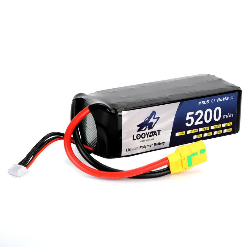 Best Selling 5200mAh 11.1V 3S 50C UAV Drones Li-po Battery Pack For Vacuum Cleaner, Sweeper Replacement Battery