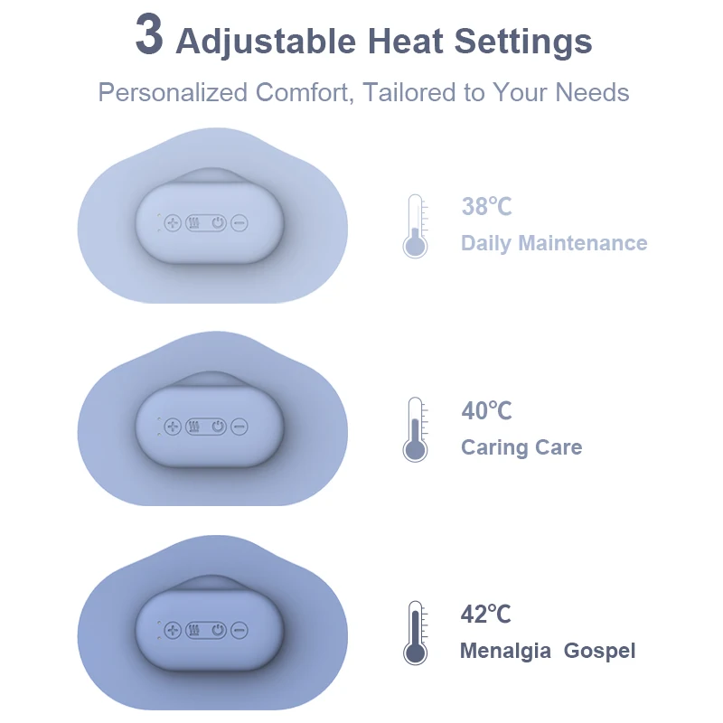 New Portable Muscle Stimulator Device Wireless Tens Menstrual Period Cramp Pain Relief Tens Unit Body Massager