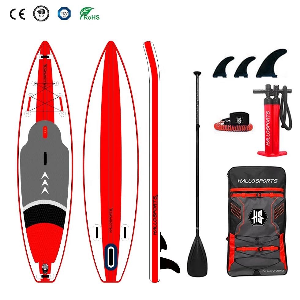 Hallosports 082 premium yoga stand up paddle board sup board paddle board for surfing