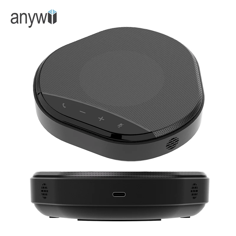 New Design Small Size Omni-directional Audio Video Conferencing System USB Microphone Conference Speakerphone