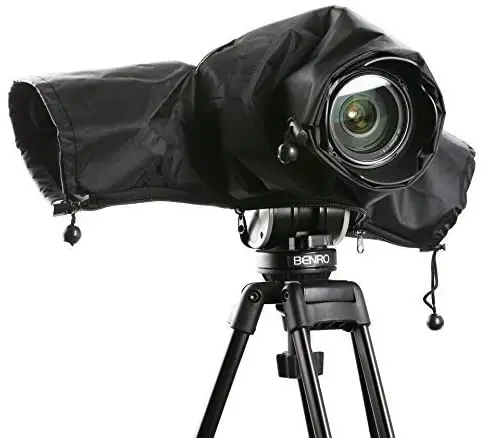Waterproof Nylon Rain Cover with Enclosed Hand Sleeves camera protective cover