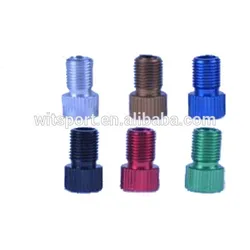 MTB Road Bike Bicycle Presta to Schrader Valve Adapter Converters Presta Valve Adapter Convert  French mouth to American valve