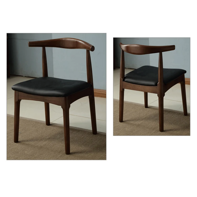
modern nordic solid rubber wood dining chair wooden for dining room style restaurant simple wholesale hot sale indoor new custom 