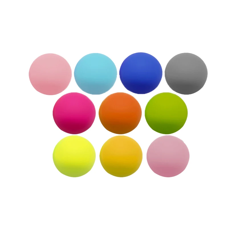 High Quality Rubber Pu Silicone Bouncing Ball With Diameter 12mm 16mm 25mm 40 Shore A Big In Stock Bouncing Ball