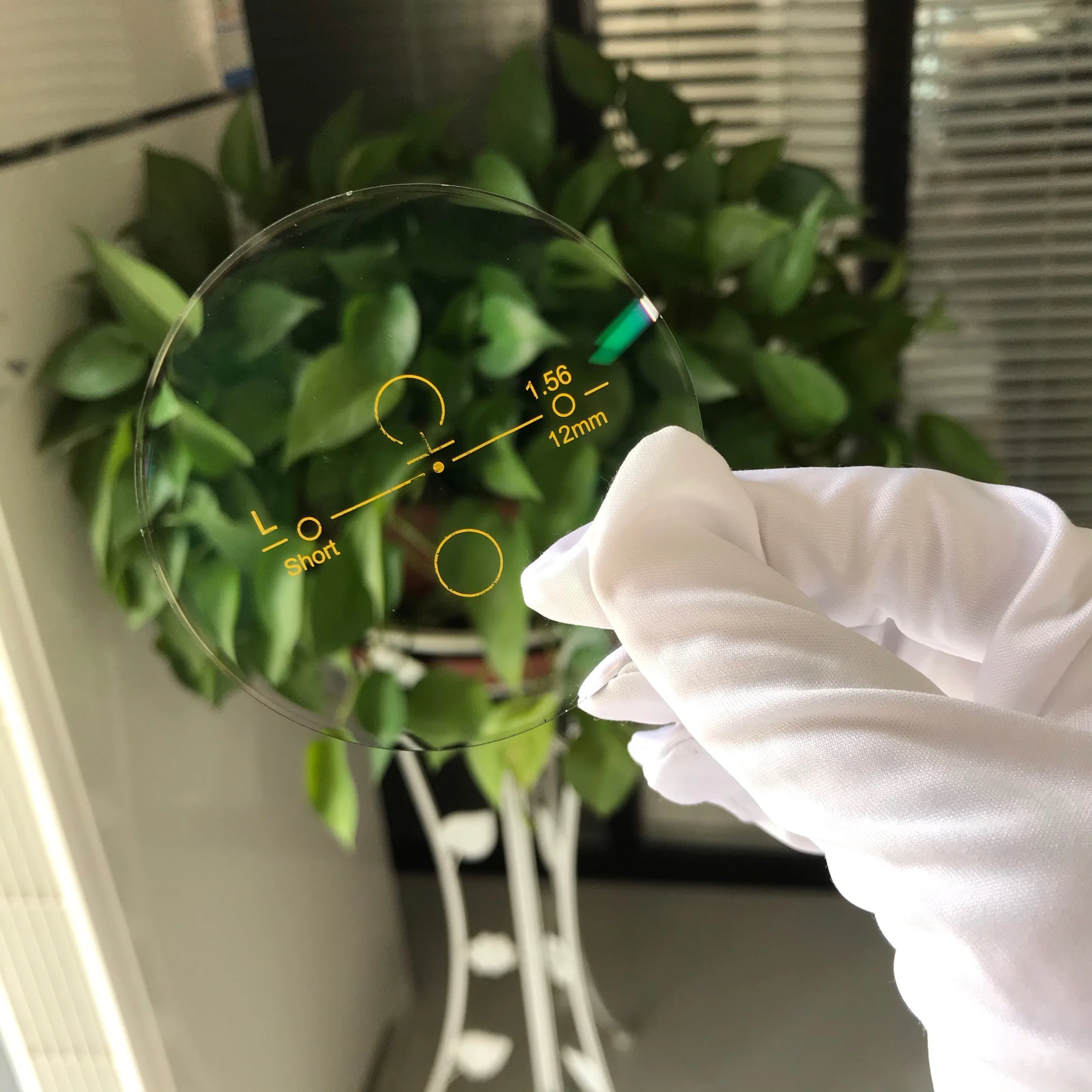 1.56 Progressive Blue Cut Blue/Green Coating HMC Optical Lenses Progressive Blue Block Optical Lens Wholesale For Eyeglasses