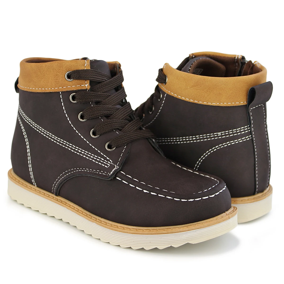 
Children custom brand kids baby boy motorcycle boots winter 