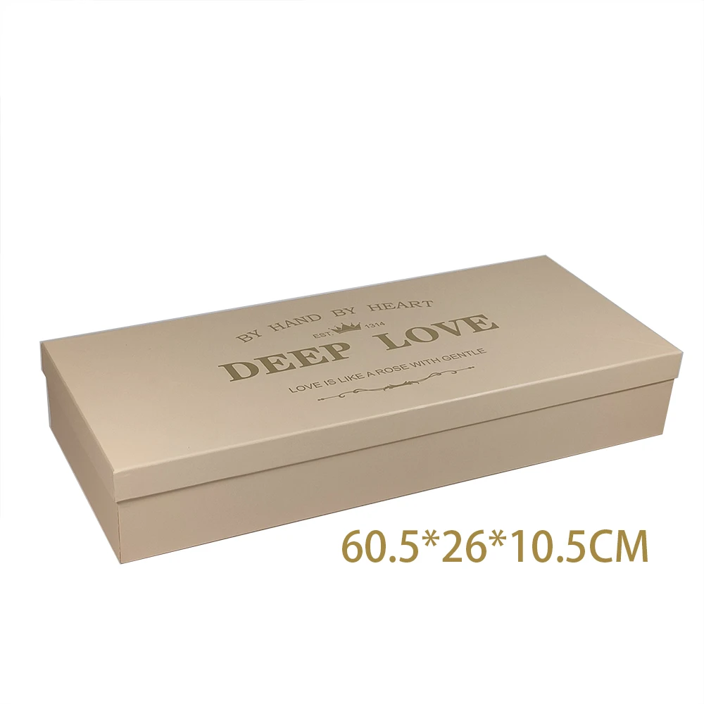 Cardboard Rose Eternal Soap Paper Wholesale Custom Luxury Packaging Gift I Love You Flower Box