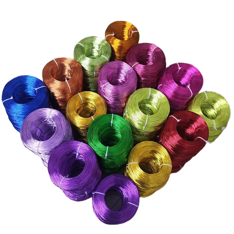 Hot Sale Colorful Jewelry Handicraft Wire Aluminum Craft Wire Soft DIY Jewelry Making Craft Wire