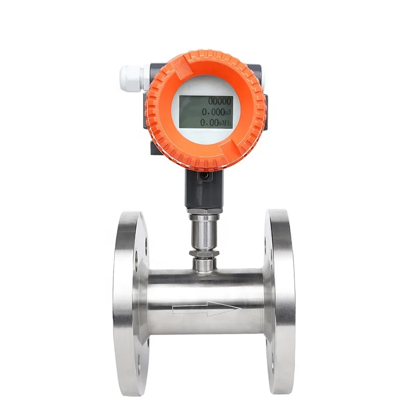 oem removable waterproof turbine flow meter sensor one inch pipe