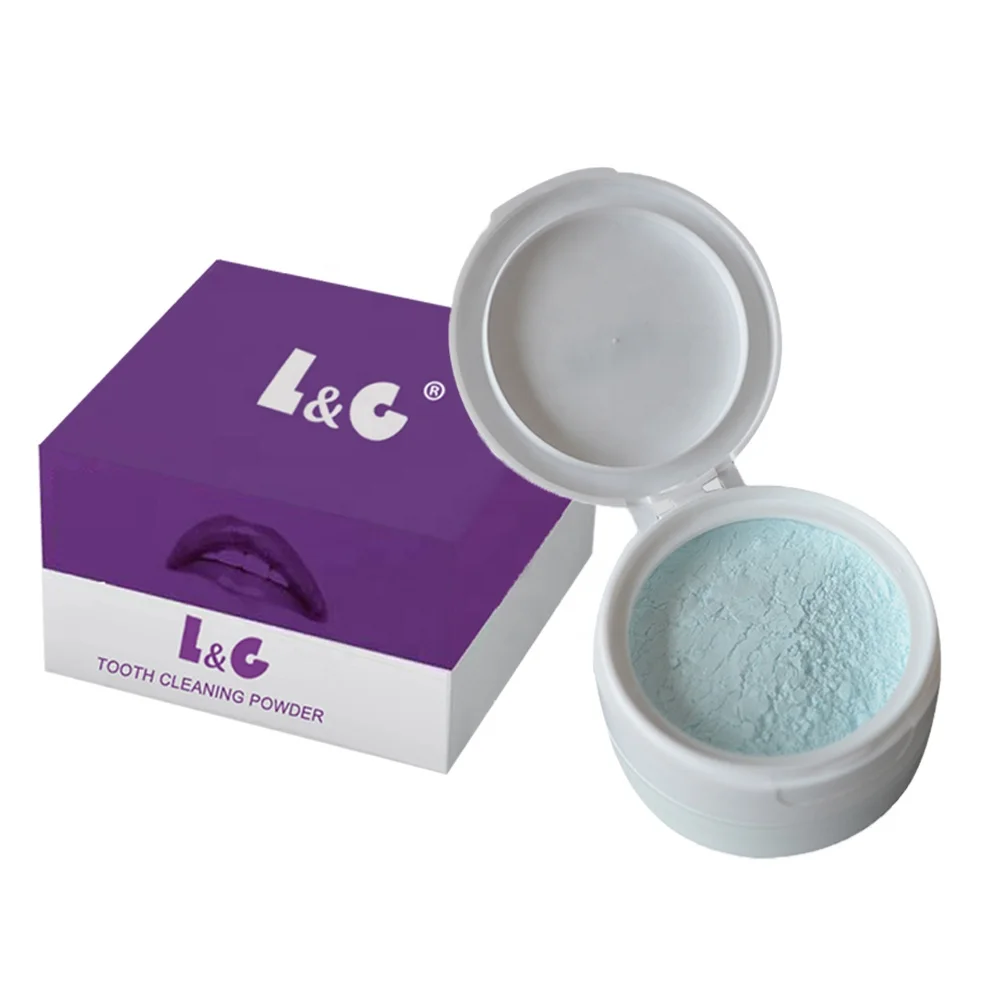 Natural Mint Flavor White Teeth Whitening Powder Toothpaste - CE Approved Oral Care Fresh Breath Teeth Whitening Powder