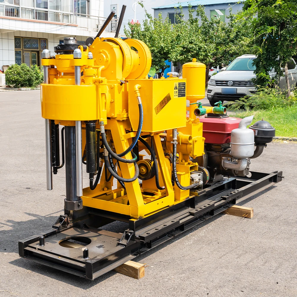 Versatile Hydraulic Drill Machine  Great for 150mm Water Wells, Core Sampling, and Exploration