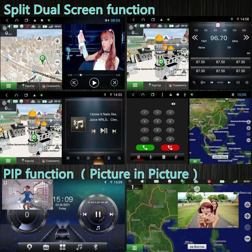 DSP 4G Android автомобильный мультимедийный видеоплеер экран Авторадио GPS навигация Carplay для KIA Soul 2013-2019 автомобильное радио стерео DVD
