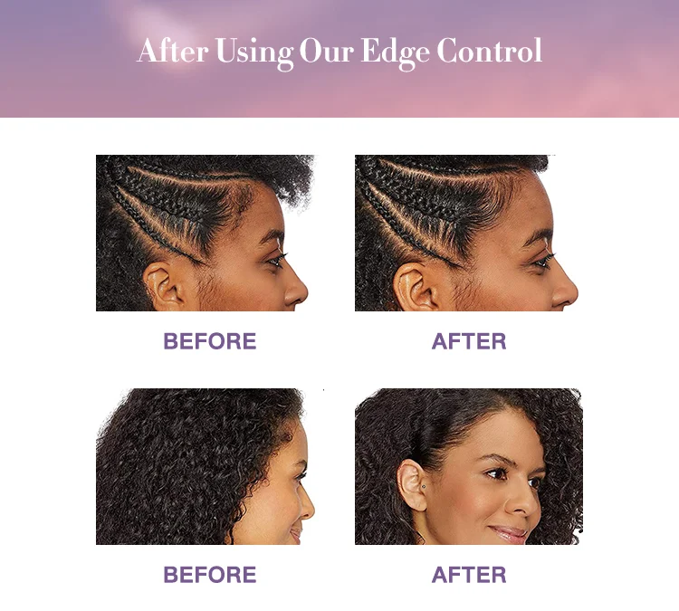 Sun sara Wholesale Bulk oem Logo Hair Styling Vendor No Flake Extra Strong Hold Hair Wax Stick Gel Edge Control For Black Woman
