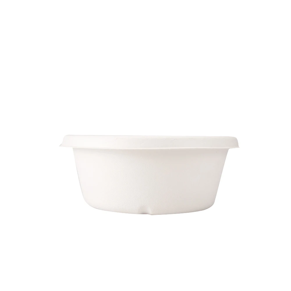 
Lz-1500W Compostable disposable custom packaging biodegradable sugarcane bagasse containers bowl 