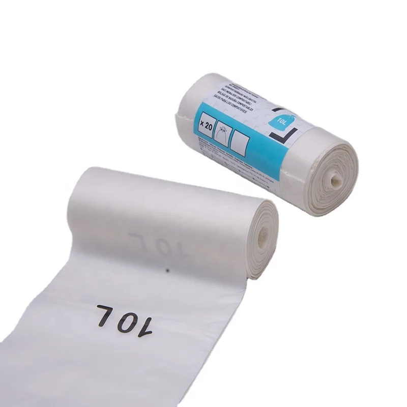OK Home Compost Biodegradable trash liners 10Litter Roll  Custom Logo Design