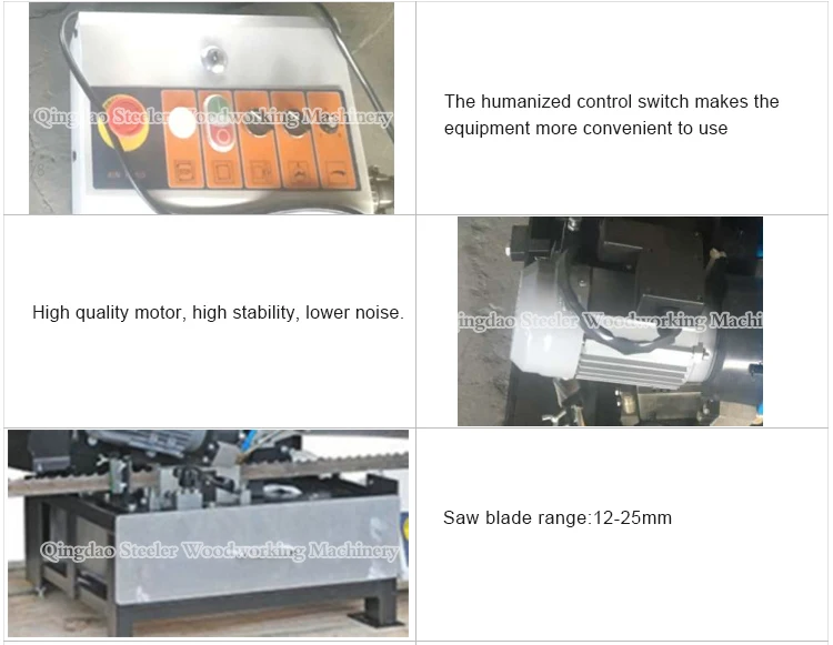 Woodworking automatic band saw blade sharpening machine