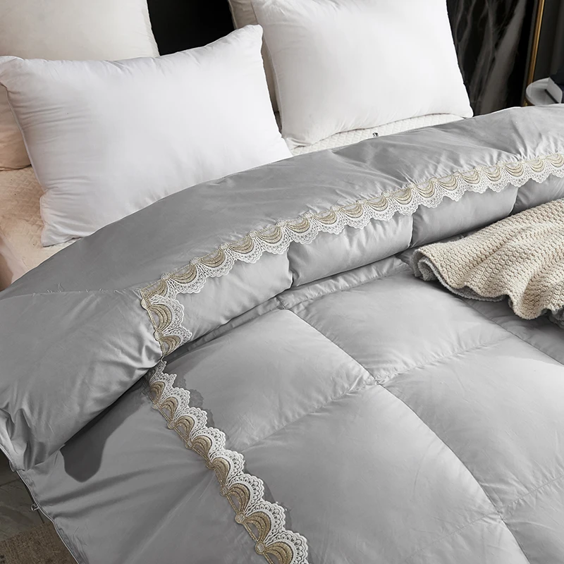 Customized size and Color Warm Goose down duvet comforter