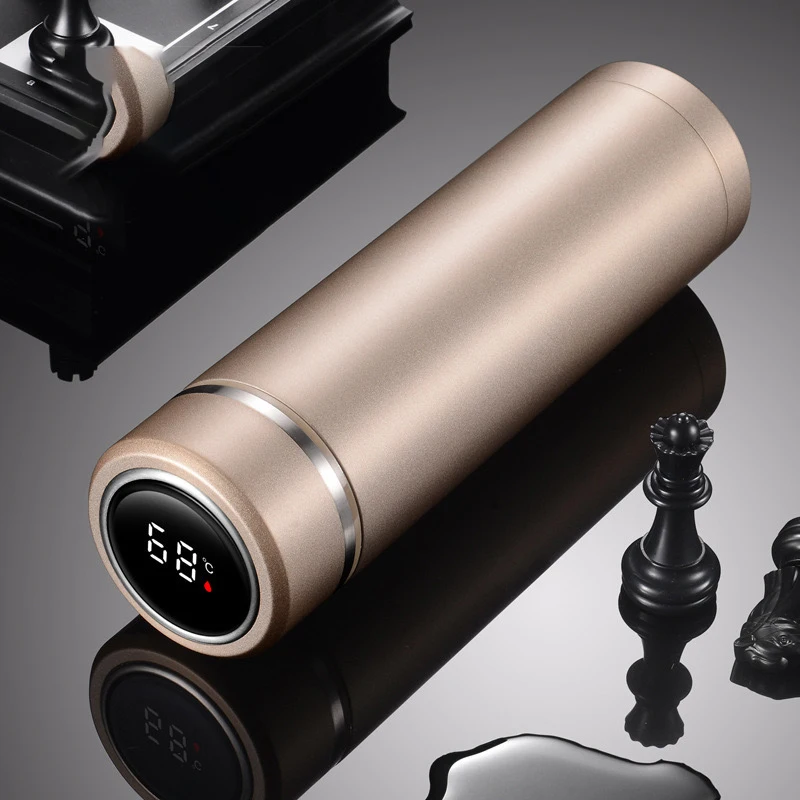 Wholesale Smart Water Bottles With Led Temperature Display Cups Thermos Flasks With Boxes