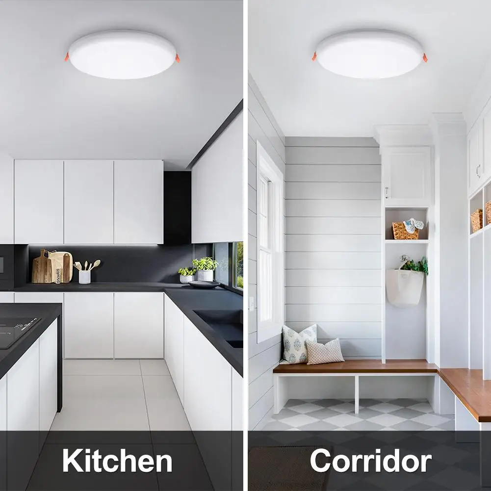 3000K 4000K 6000K 10000K 22W Aluminum Or Iron And PS Materials LED Frameless Panel Light