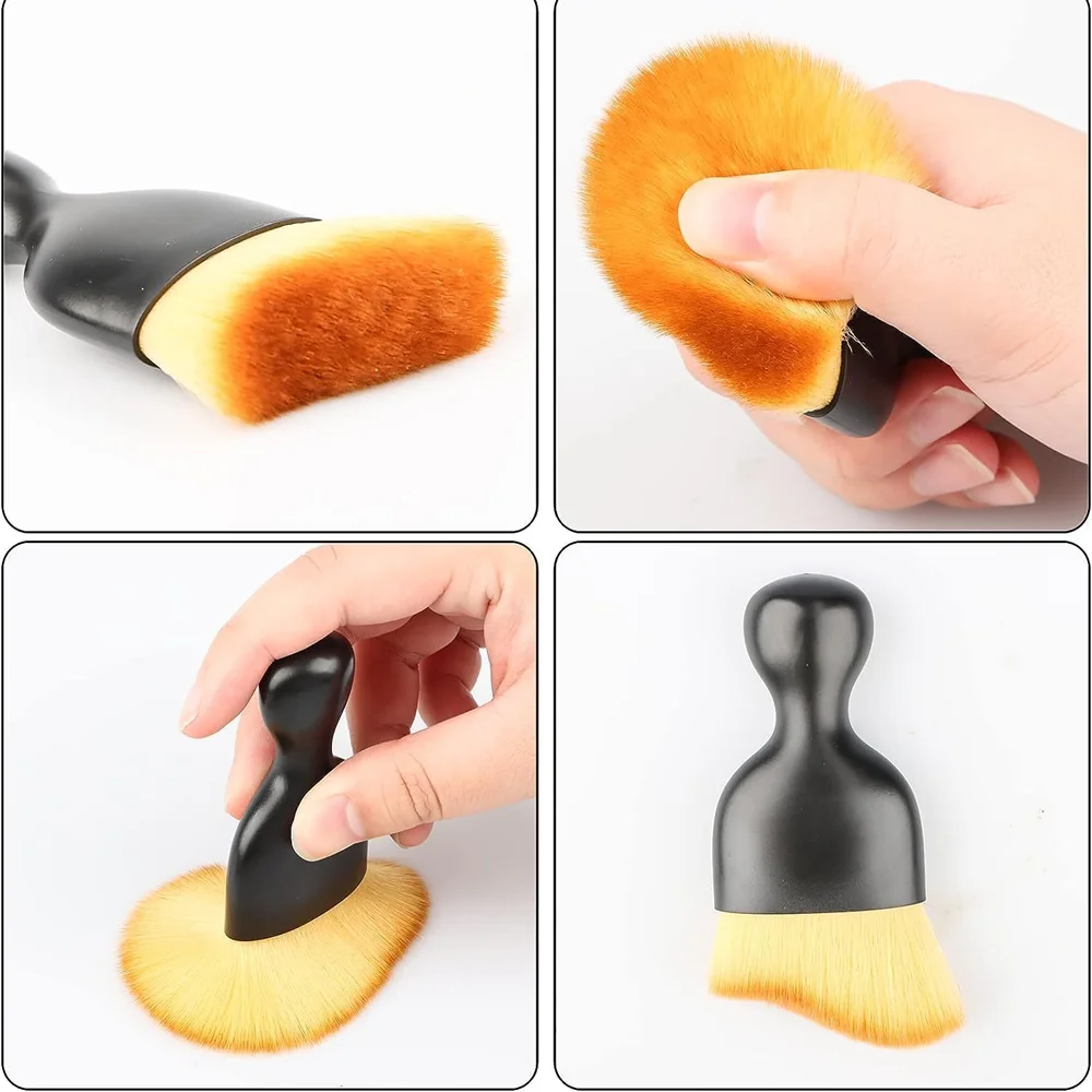 air Outlet Car Interior Cleaning Soft Brush Kit Wash Electric Detailing