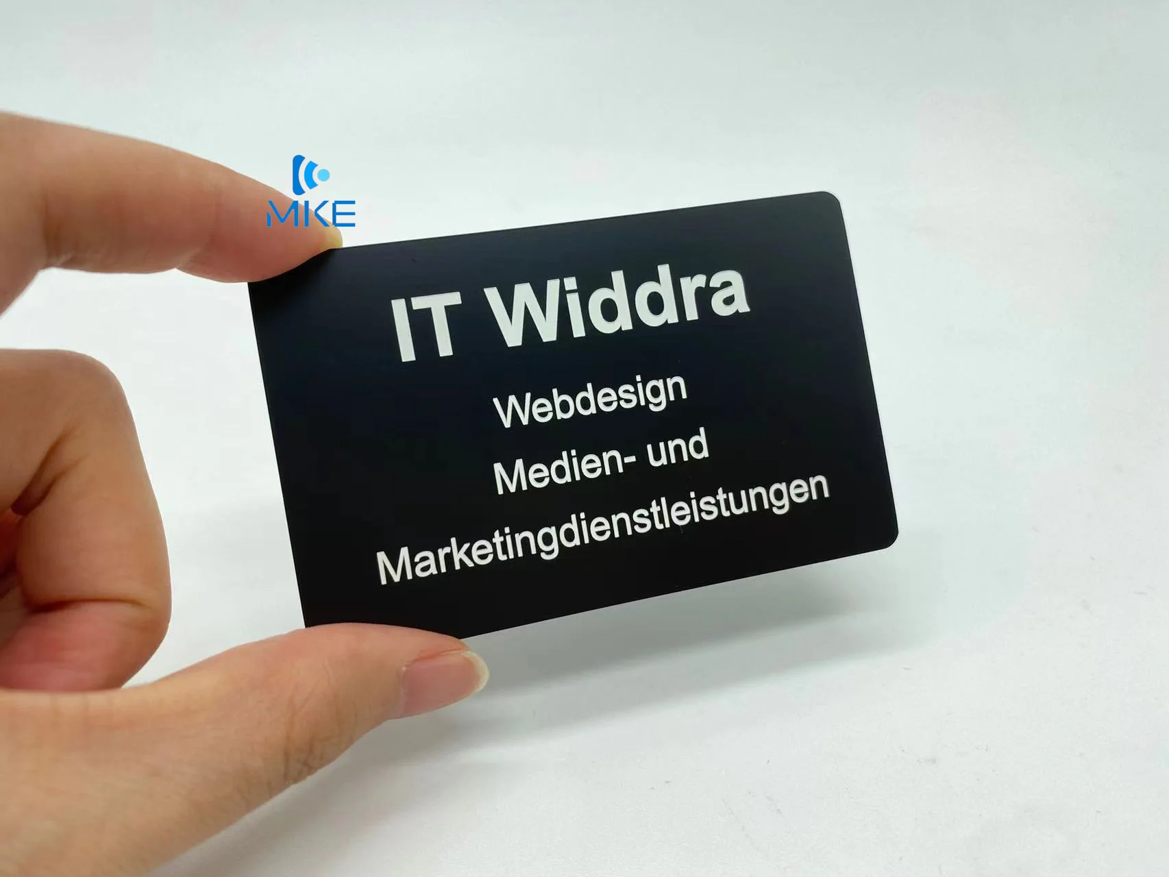 24k gold metal digital business nfc card