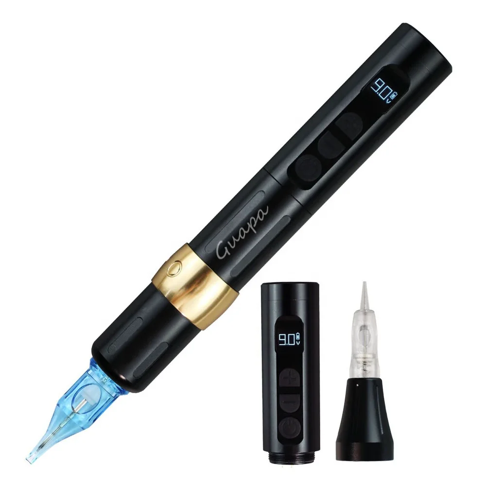 Professional Tattoo Machine Rotary Wireless Permanent Makeup Microblading Pen With Coreless Motor For Body Small Tattoo