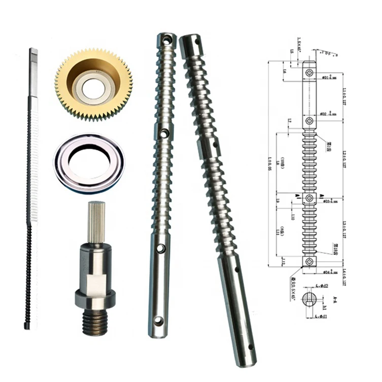 Alloy oval hole broaching tools gang broaches Rifling machine