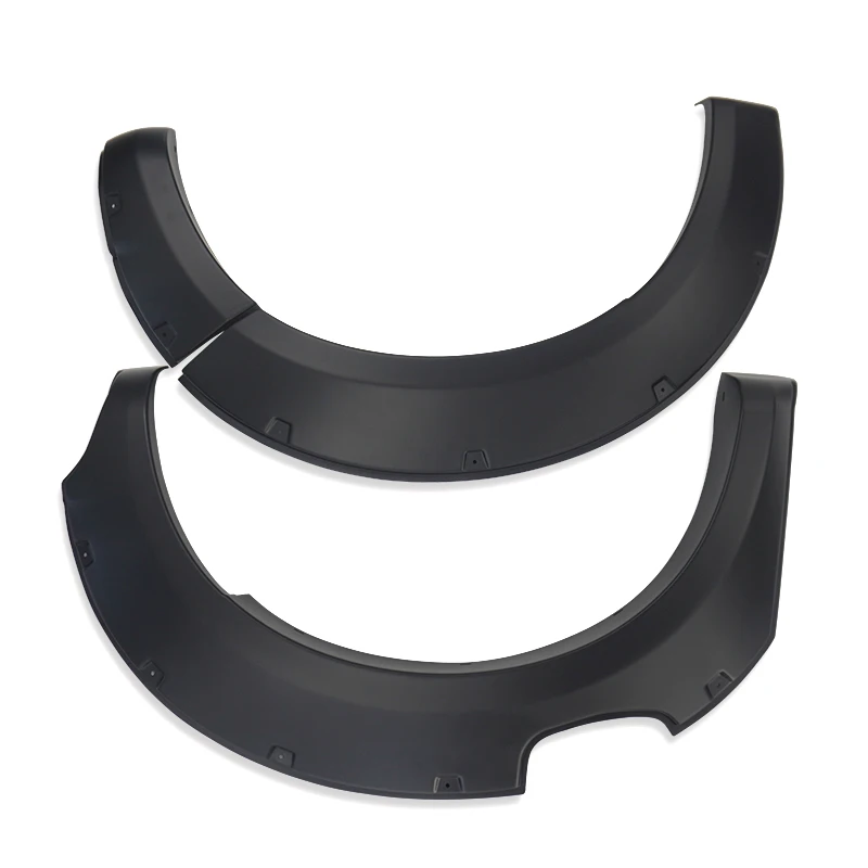 ABS Black Smooth Fender Flare  for Ford New Ranger 2022 2023 wildtrack XLT  pickup 4x4  Modified Fender Ranger  Accessories