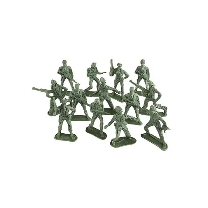 Custom Green Army Soldiers Toy Soldiers military Action Figures with accessories