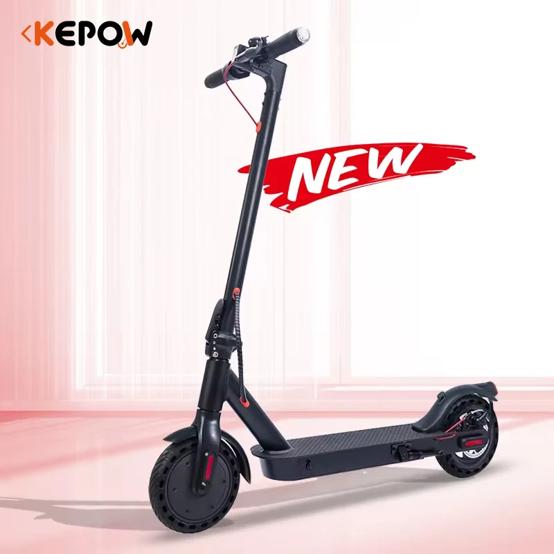kepow lightweight foldable portable 350w 36v 7.5ah lithium battery scooter E9pro aluminum alloy adult electric scooter