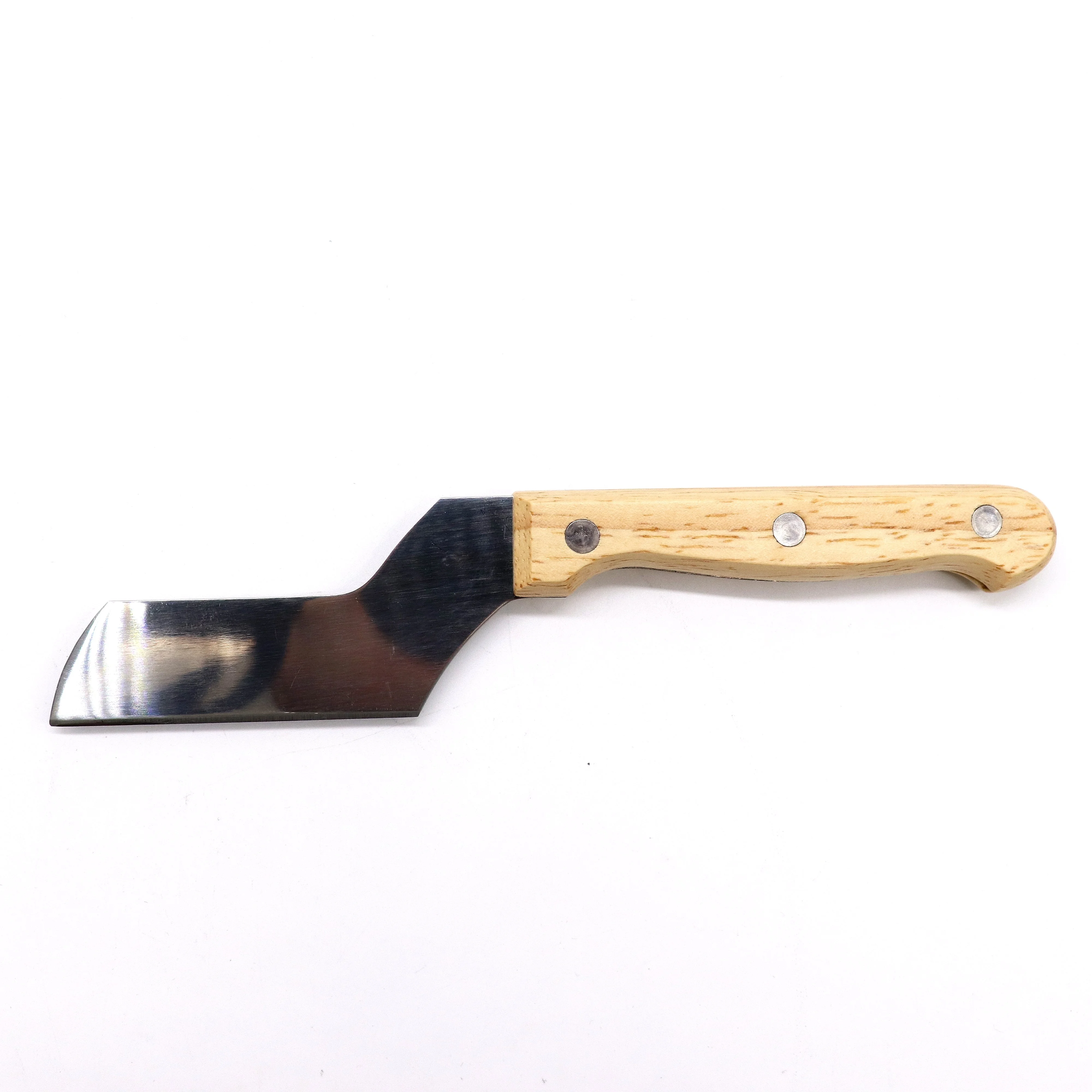 stainless steel cheese knives knife set with wood handle