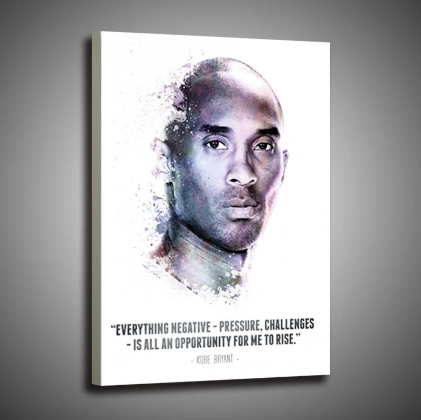 45x60cm Sport Superstar Kobe Bryant POP Painting Canvas Print Poster Art