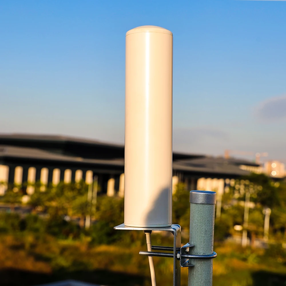 High Gain 10-12 DBI 2g 3g 4g 5g LTE Wifi Cylinder Antenna Mobile Broadband Barrel Omni OEM Cylinder Outdoor Antenna