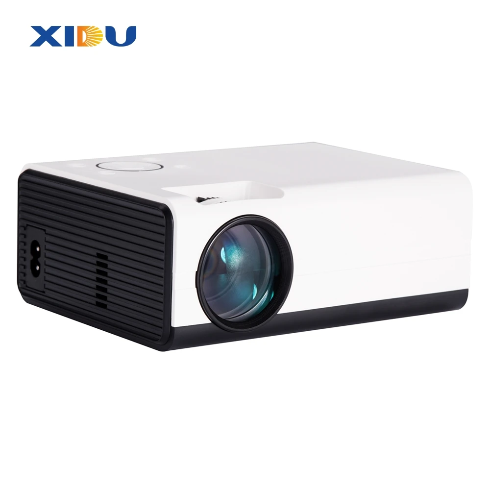 Factory Supply USB Video 8000 Lumens Android 9.0 Smart Wireless portable LED Android mini home projector proyector 4k